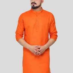 ANUJ FASHION Men Blended A-Line Kurtas-picture-46