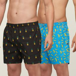xyxx Pack of 2 Remix IntelliEaze Super Combed Cotton Printed Printed Men Boxer-picture-48
