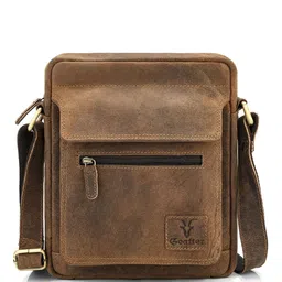 Goatter Men Leather Sling Bag-17