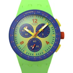 Swatch Unisex Printed Dial & Straps Analogue Watch SUSG101-image-9