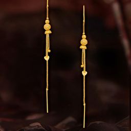 Raj And Deb Gold-Plated Brass Earrings-image-79