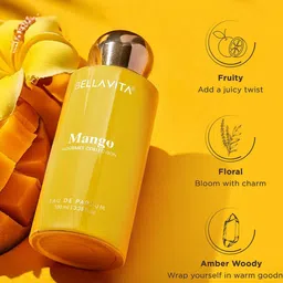 Bella Vita Organic Mango Gourmet Long Lasting Eau De Parfum- 100 ml image 4
