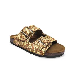 VANSON SHOES Women Embellished Ethnic Open Toe Flats-51