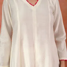 sangria SangriaA-Line Kurta With Trousers & Dupatta image 3