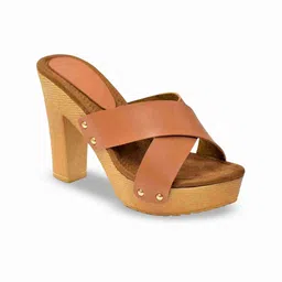 SHOE LAB Women Solid Peep Toe Other Leather Peep Toes-image-32