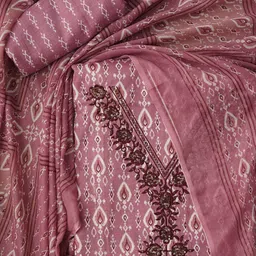 Jaipur Kurti Unstitched Printed Pure Cotton Dress Material With Dupatta-image-86