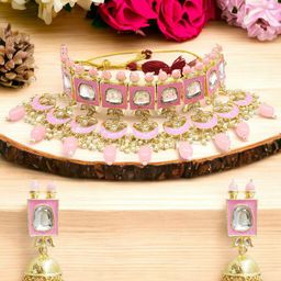 Anouk Kundan-Studded & Beaded Jewellery Set-12