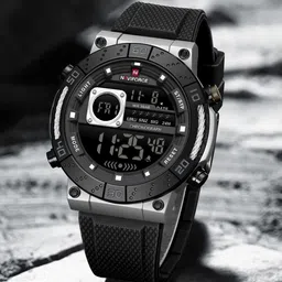 Naviforce Men Patterned Dial & Straps Digital Watch NF9241T_S B B-10