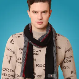 Pick Ur Needs Striped Men Muffler-image-95
