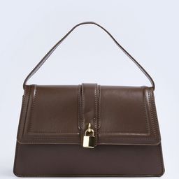 max PU Oversized Structured Shoulder Bag image 5