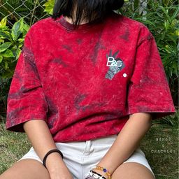 BANGS AND CRACKLES Women Graphic Printed Round Neck Cotton Oversized T-shirt-image-82