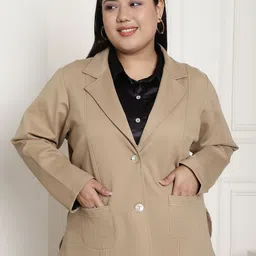 theRebelinme Notched Lapel Single Breasted Blazer-picture-57