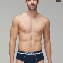 AMUL COMFY Men Pack Of 2 Pure Cotton Mid-Rise Basic Briefs AC-CBRIOE-SG-AF-S-2PC-picture-27