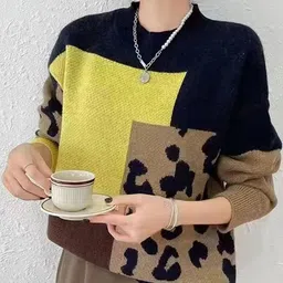 LULU & SKY Women Self Design Pullover-image-90