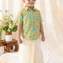 Tiber Taber Boys Printed Shirt-image-13