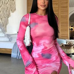 LULU & SKY Ombre Bodycon Mini Dress-image-76