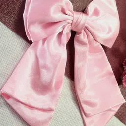 Kamule Pink Embellished Fabric Alligator Hair Clip-picture-44