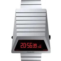 ZAADRAN Unisex Printed Dial & Stainless Steel Bracelet Style Straps Digital Automatic Watch Armored Tank-picture-4