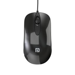 Portronics Toad 26 wired mouse with responsive 1600 DPI for best performance. Black image 1