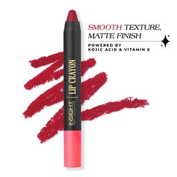 Insight Cosmetics Smooth Texture Matte Finish Lip Crayon 7 g - Valentine-3
