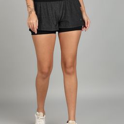 KOBO Women High-Rise Training or Gym Shorts-image-95