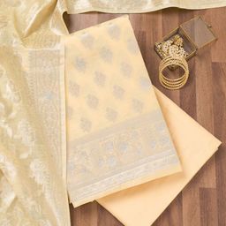 Koskii Printed Unstitched Dress Material-image-95