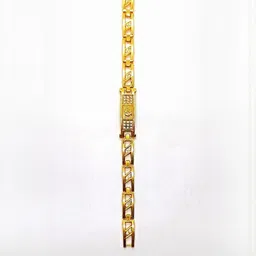 Dynamic Retail Global Men Gold-Plated Link Bracelet-image-74