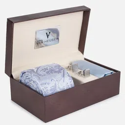 Van Heusen Men Accessory Gift Set of Tie Pocket Square And Cufflink-image-81