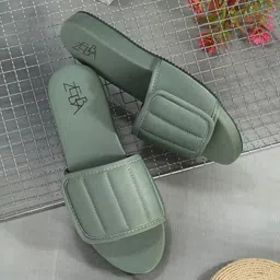 Zebba Women Open Toe Flats-image-49