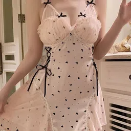 LULU & SKY Printed Baby Doll-image-79