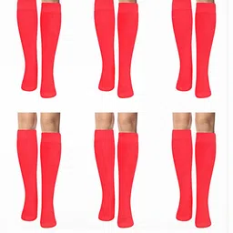 MUKHAKSH Kids Red Socks-image-62