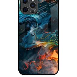 QRIOH Quirky Printed iPhone 12 Pro Back Case Mobile Accessories-16