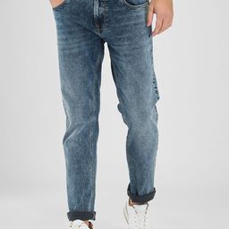 SPYKAR Men Skinny Fit Low-Rise Light Fade Stretchable Jeans-image-34