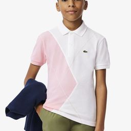 Lacoste Kids Polo Collar Applique T-shirt-image-52