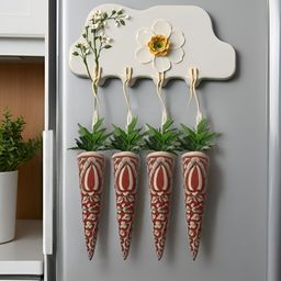 Kraftlik Handicraft Red Ceramic Vases-image-32