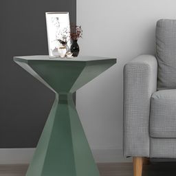 Metalsmith Green Abstract Shaped Coffee Table-52