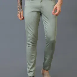 GIORDANO Men Slim Fit Chinos Trousers-picture-18
