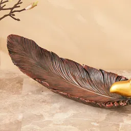 Home Centre Brown Curio Showpiece-55