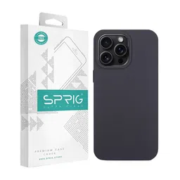 SPRIG Solid Printed iPhone 14 Pro Max Back Case Mobile Accessories-7