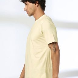 SONIBROS Men High Neck Raw Edge T-shirt-image-35