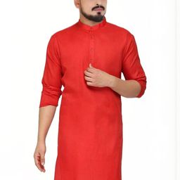 ANUJ FASHION Men Blended A-Line Kurtas-picture-33