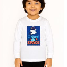 BURBN Boys White Tshirts-image-124