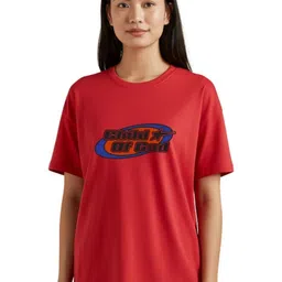 PULP Unisex Child Of God Typography Printed Round Neck Pure Cotton T-Shirt-27