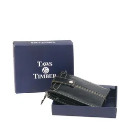 TAWS&TIMBER Men Leather Two Fold Wallet With Button Closure-15
