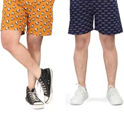 UNOseven Boys Pack of 2 Printed Shorts-image-2