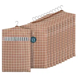 Aura Brown Set of 6 Regular Multi-Utility Organisers-49
