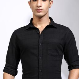 HIGHLANDER Men Opaque Casual Shirt-image-90