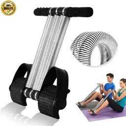 Black 3 Spring Tummy Trimmer for Men and Women Ab Exerciser-13