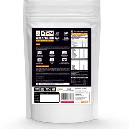 as-it-is nutrition AS-IT-IS ATOM Whey Protein 1kg with Digestive Enzymes, Classic Red Velvet Whey Protein image 2