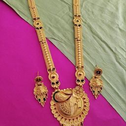 niva fashion Gold-Plated Brass Jewellery Set-picture-37